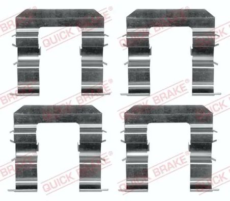 Set accesorii placute frana QUICK BRAKE 109-1735