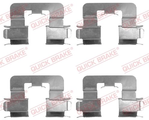 Set accesorii placute frana QUICK BRAKE 109-1741