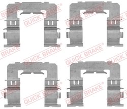 Set accesorii placute frana QUICK BRAKE 109-1742