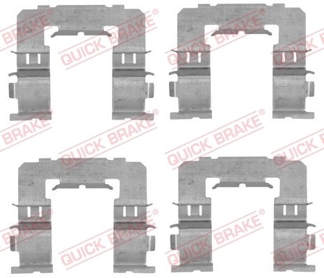 Set accesorii placute frana QUICK BRAKE 109-1742