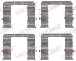 Set accesorii placute frana QUICK BRAKE 109-1744