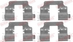 Set accesorii placute frana QUICK BRAKE 109-1750