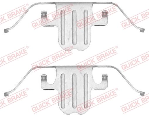 Set accesorii placute frana QUICK BRAKE 109-1751