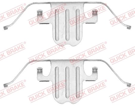 Set accesorii placute frana QUICK BRAKE 109-1751