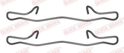 Set accesorii placute frana QUICK BRAKE 109-1755
