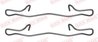 Set accesorii placute frana QUICK BRAKE 109-1755
