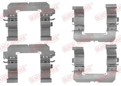Set accesorii placute frana QUICK BRAKE 109-1756