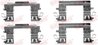 Set accesorii placute frana QUICK BRAKE 109-1757