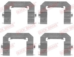 Set accesorii placute frana QUICK BRAKE 109-1761