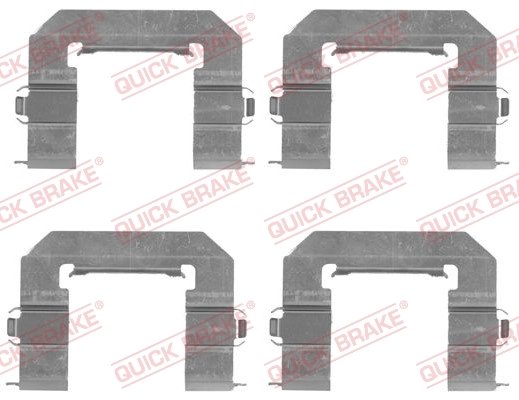 Set accesorii placute frana QUICK BRAKE 109-1761