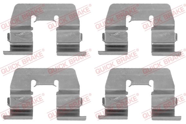 SET ACCESORII PLACUTE FRANA QUICK BRAKE 109-1764 - Compatibil cu HYUNDAI