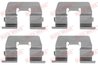 SET ACCESORII PLACUTE FRANA QUICK BRAKE 109-1764 - Compatibil cu HYUNDAI