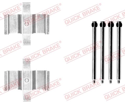 Set accesorii placute frana QUICK BRAKE 109-1765
