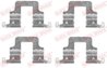 Set accesorii placute frana QUICK BRAKE 109-1766