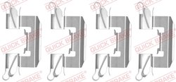 SET ACCESORII PLACUTE FRANA QUICK BRAKE 109-1772 - Compatibil cu DAIHATSU, FORD, MAZDA, SUBARU, SUZUKI