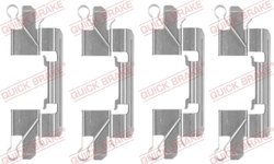 Set accesorii placute frana QUICK BRAKE 109-1769