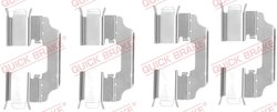 Set accesorii placute frana QUICK BRAKE 109-1770