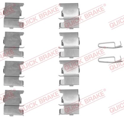 Set accesorii placute frana QUICK BRAKE 109-1775