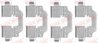 Set accesorii placute frana QUICK BRAKE 109-1773