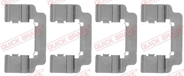 Set accesorii placute frana QUICK BRAKE 109-1777