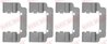 Set accesorii placute frana QUICK BRAKE 109-1777