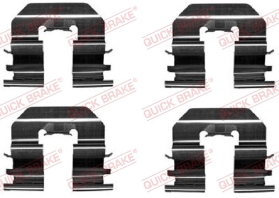 Set accesorii placute frana QUICK BRAKE 109-1780