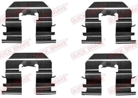 Set accesorii placute frana QUICK BRAKE 109-1780