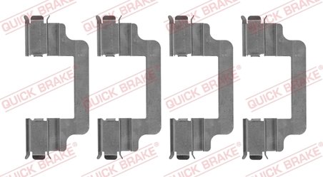 SET ACCESORII PLACUTE FRANA QUICK BRAKE 109-1779 - Compatibil cu CITROEN, FIAT, LANCIA