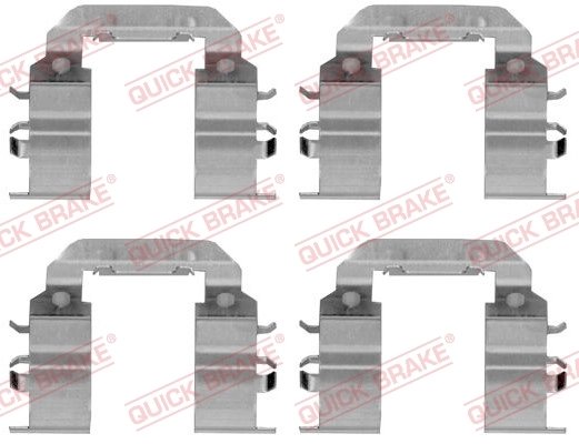 Set accesorii placute frana QUICK BRAKE 109-1782