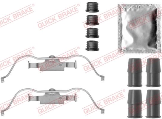 Set accesorii placute frana QUICK BRAKE 109-1790