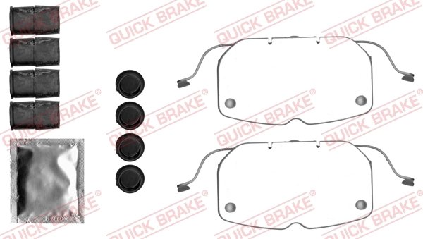 Set accesorii placute frana QUICK BRAKE 109-1792