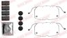 Set accesorii placute frana QUICK BRAKE 109-1792