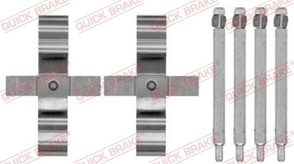 Set accesorii placute frana QUICK BRAKE 109-1794