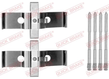 Set accesorii placute frana QUICK BRAKE 109-1796