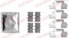 Set accesorii placute frana QUICK BRAKE 109-1797