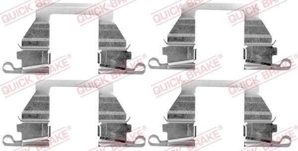 Set accesorii placute frana QUICK BRAKE 109-1800