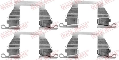 Set accesorii placute frana QUICK BRAKE 109-1800