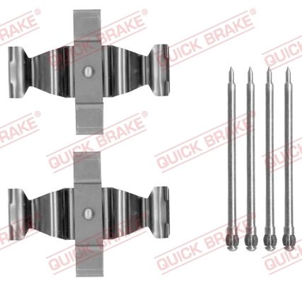 SET ACCESORII PLACUTE FRANA QUICK BRAKE 109-1803 - Compatibil cu MERCEDES-BENZ