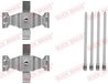 Set accesorii placute frana QUICK BRAKE 109-1804