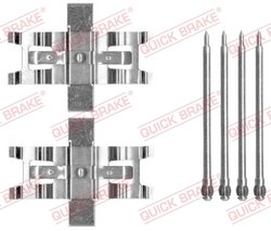 Set accesorii placute frana QUICK BRAKE 109-1805