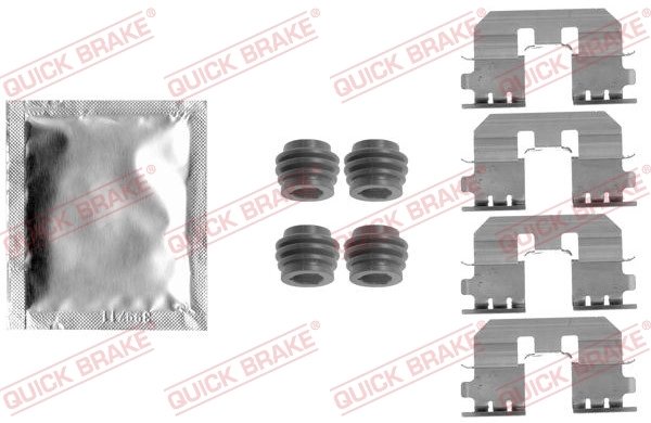 Set accesorii placute frana QUICK BRAKE 109-1810