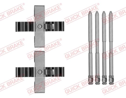 Set accesorii placute frana QUICK BRAKE 109-1809