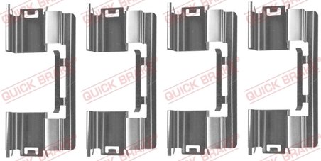 SET ACCESORII PLACUTE FRANA QUICK BRAKE 109-1813 - Compatibil cu CHEVROLET, OPEL, VAUXHALL