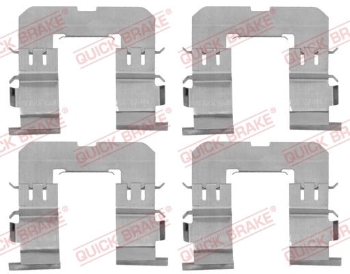 Set accesorii placute frana QUICK BRAKE 109-1816