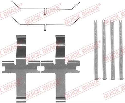 Set accesorii placute frana QUICK BRAKE 109-1819