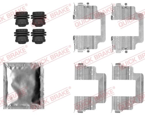 Set accesorii placute frana QUICK BRAKE 109-1822