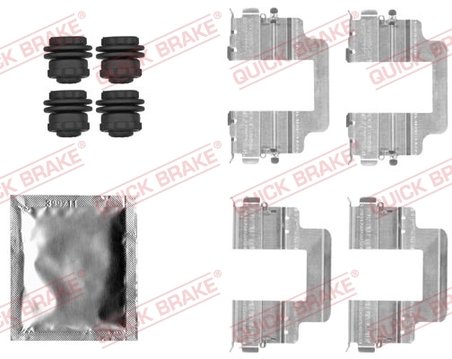 Set accesorii placute frana QUICK BRAKE 109-1822