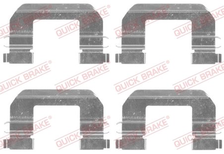 Set accesorii placute frana QUICK BRAKE 109-1825