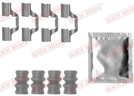 Set accesorii placute frana QUICK BRAKE 109-1827