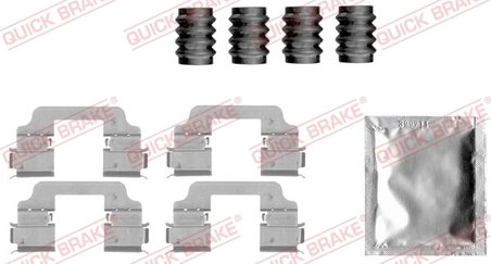 Set accesorii placute frana QUICK BRAKE 109-1828